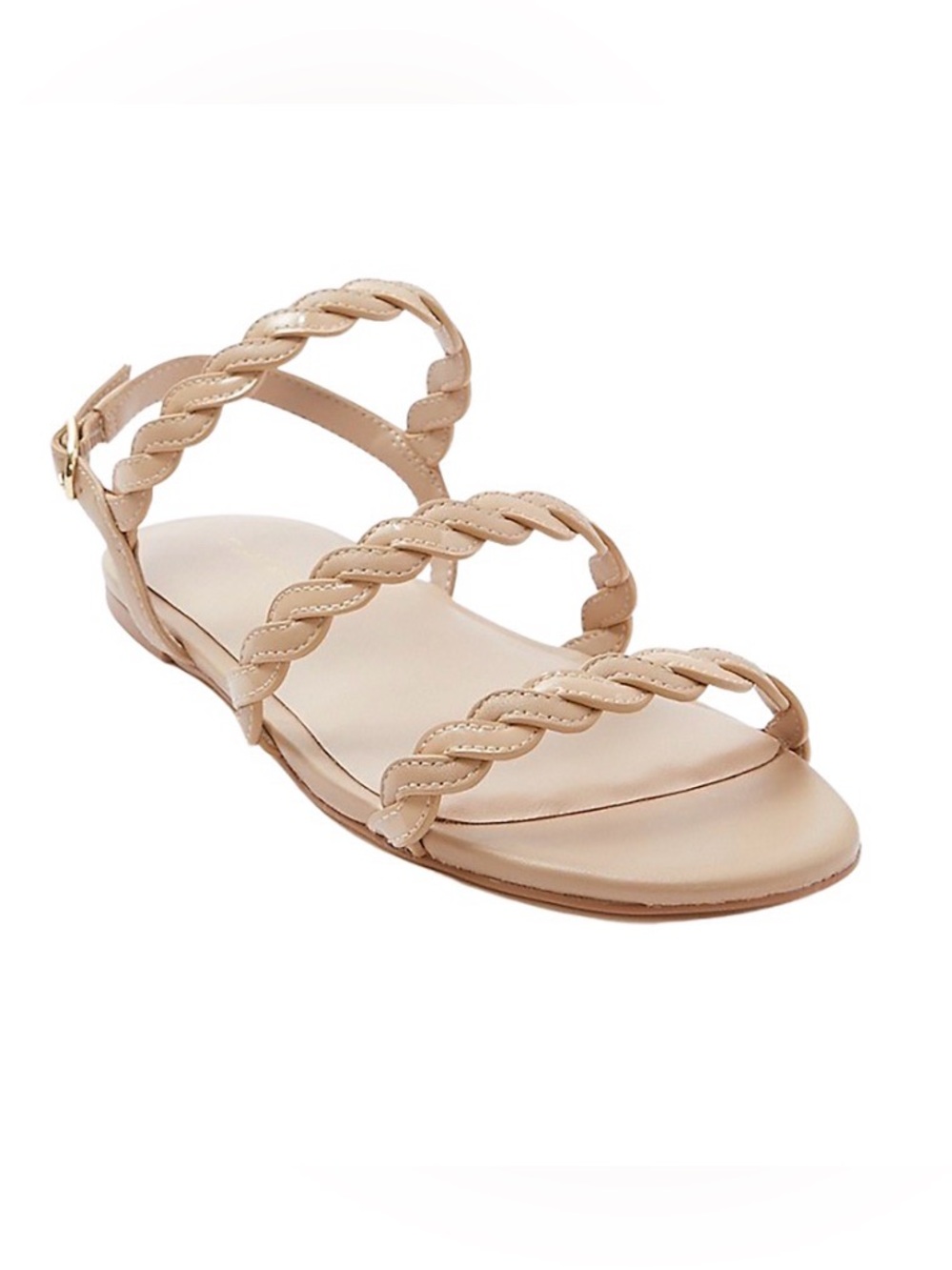 STEWART WEITZMAN Women’s Twisted Flat Sandals. NWT